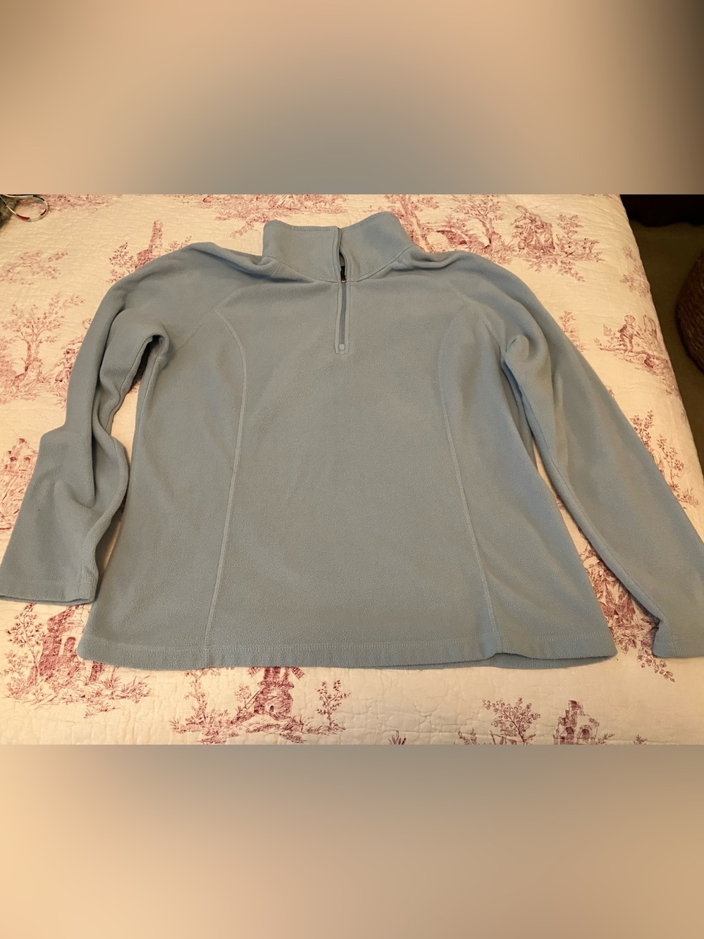 Lands’ End 1/4 Zip up Fleece Pullover